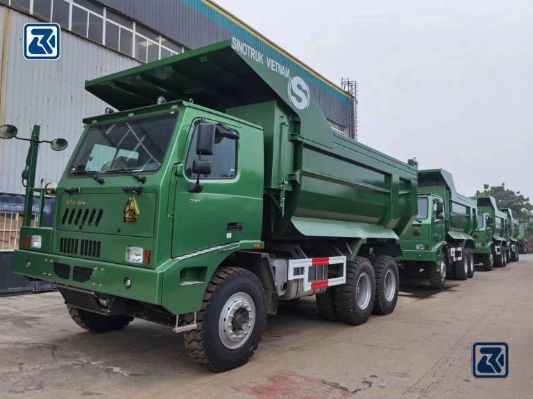 Les camions-bennes HOWO sont prêts à l'emploi - NEEDL EMARK PT DJARUM .CN INTERNATIONAL GROUP CHINA CO., LTD