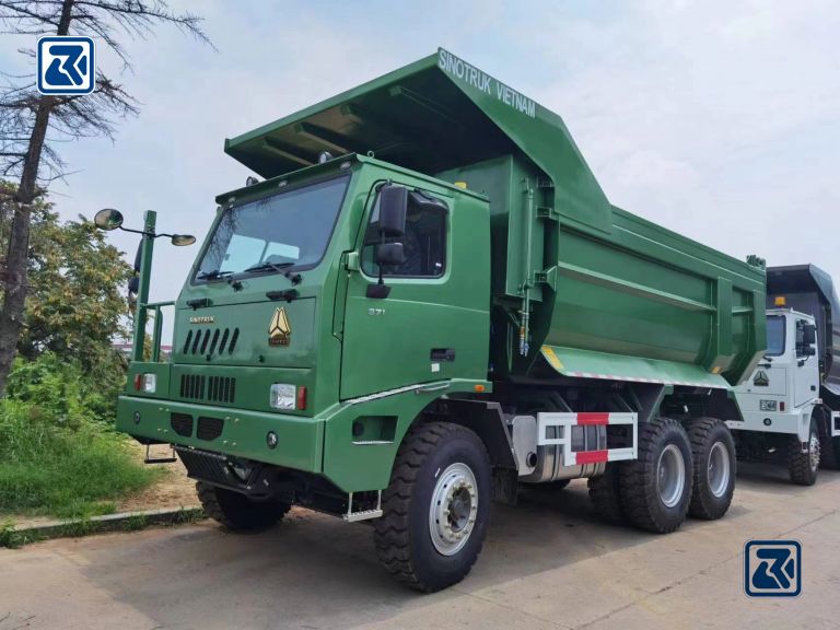 La consommation de carburant d'un camion-benne Howo
