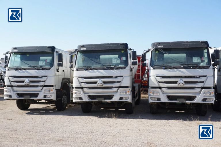 Capacité des camions malaxeurs à béton HOWO