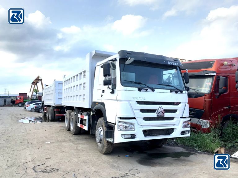 New and used howo dump trucks for sale