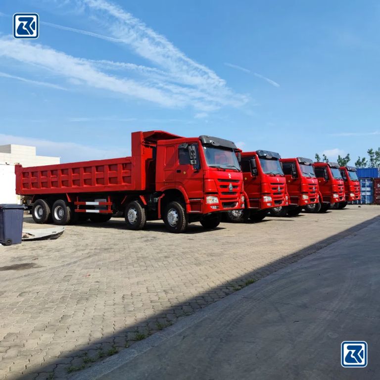 HOWO dump trucks showcasing advanced features - NEEDL EMARK PT DJARUM .CN INTERNATIONAL GROUP CHINA CO., LTD