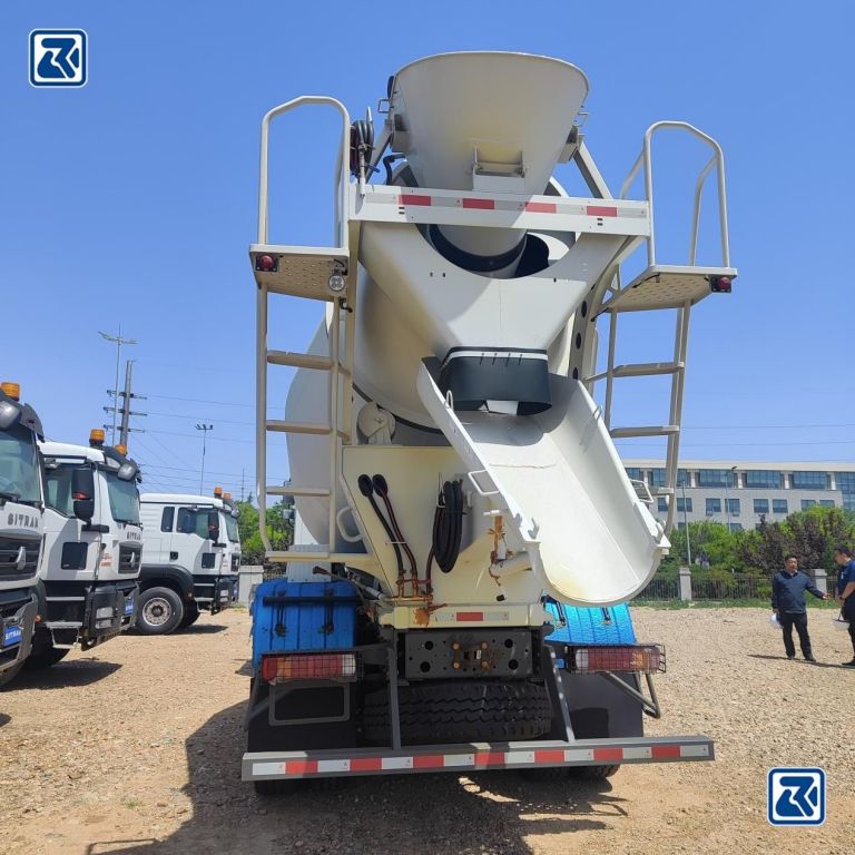 How Does a HOWO Concrete Mixer Truck Work