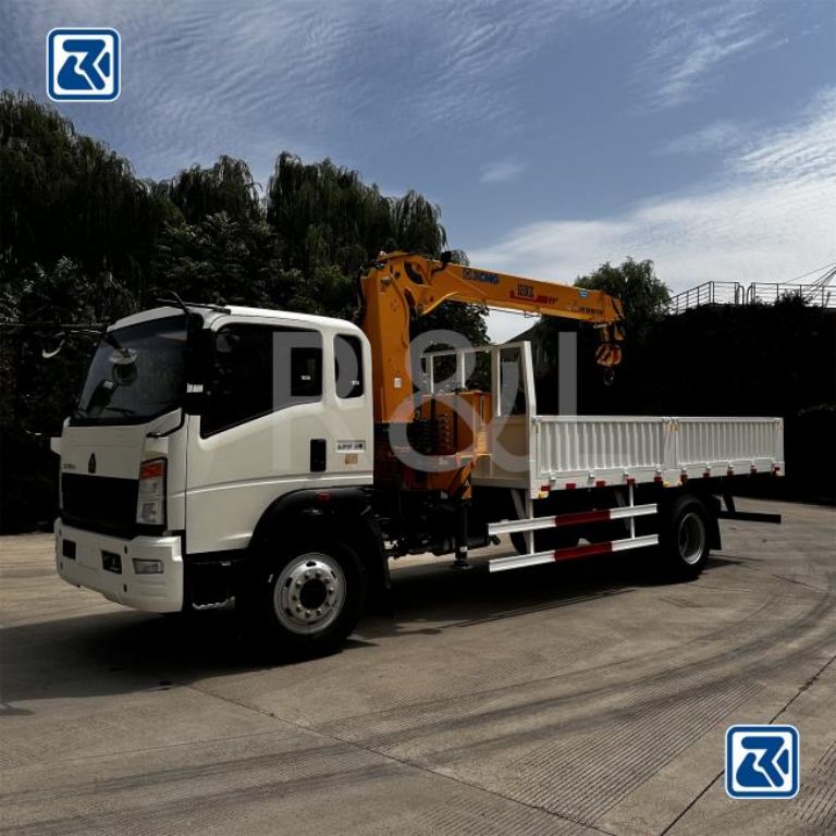 HOWO Truck-Mounted Cranes Working Radius