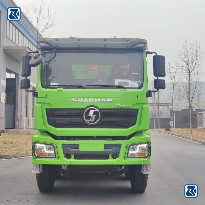 Кабина самосвала Shacman H3000 6X4 и большой, прочный кузов для тяжелых условий эксплуатации